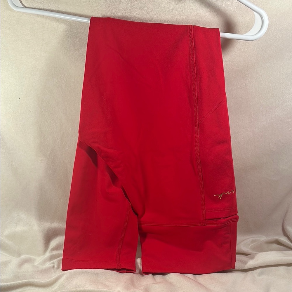 PINK SPORT Red Athletic Leggings